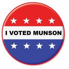 I Voted Munson